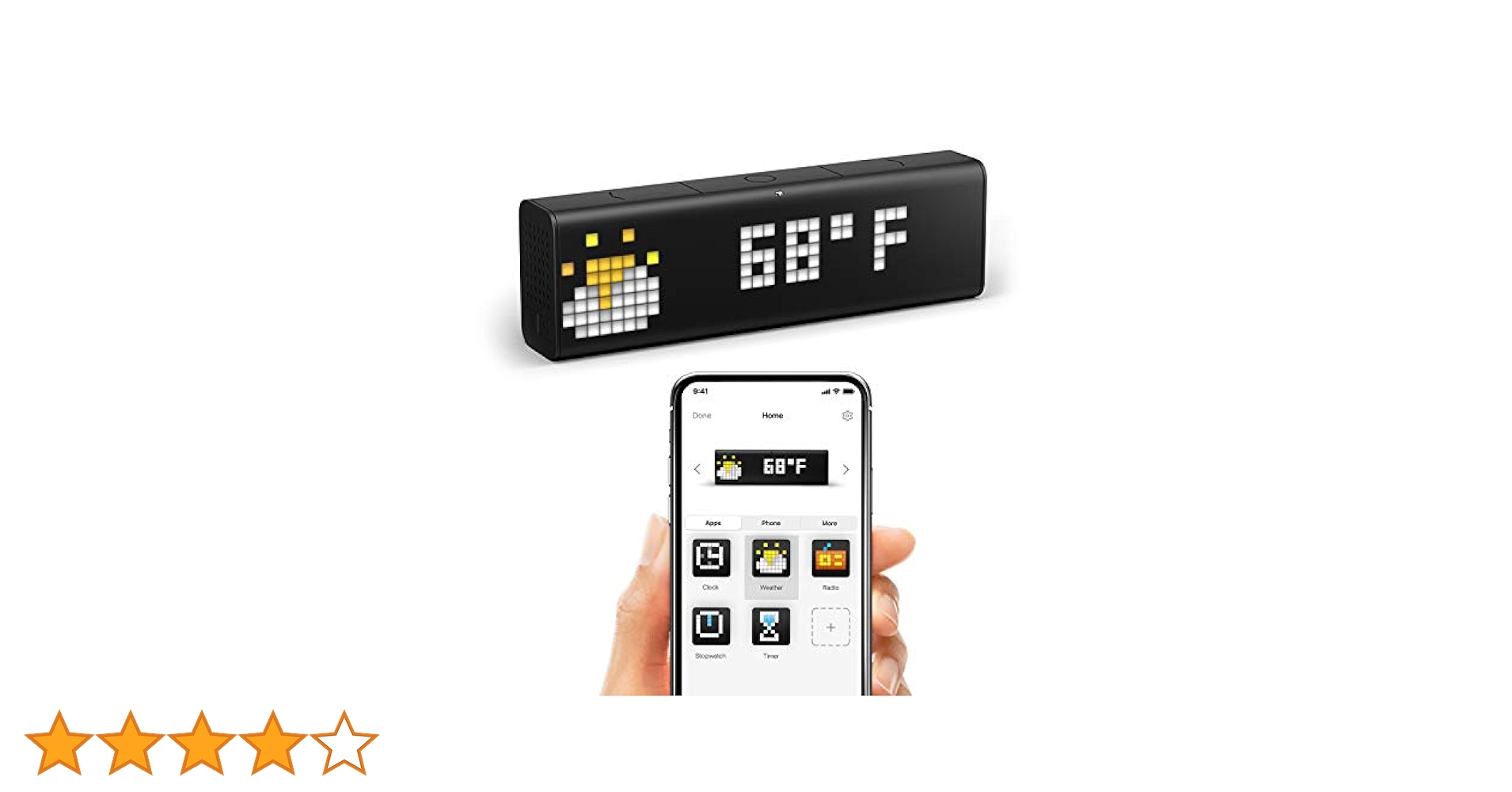 LaMetric TIME LM 37X8 スマート時計 LaMetric Time －smartioストア | smartio.life